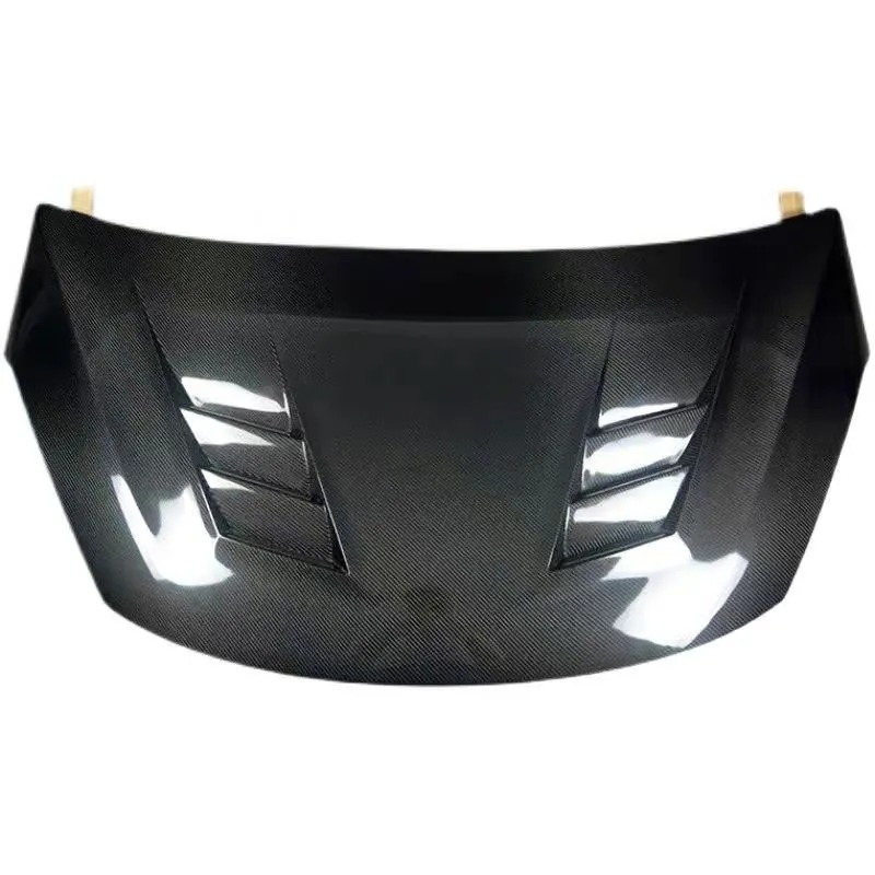 Carbon Fiber for  2016-2017 Civ ic 10th Upgrade Type-R MG Style Engine Hood Front Bonnet Cover